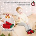 thumbnail image 4 of Kids Christmas Socks, 5 Pairs Girls Boys Xmas Holiday Crew Socks with Cartoon Pattern for 1-12 Years, 4 of 7