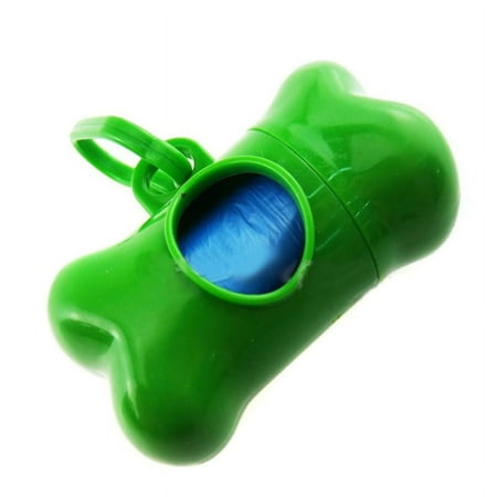 Poseca Waste Bag Pet Dog Poo Garbage Clean Carrier Holder Bone Shape Mini Dispenser Box