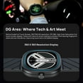 thumbnail image 3 of DOOGEE Ares Smart Watch Contrasting Color Design|Dedicated DialUI Designs|Health Monitor|3ATM Water Resistance|15 Days Stand By Capability|High-Definition Display|24 Sports Modes|Smart Message, 3 of 9