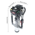 thumbnail image 6 of Gas Powered T-Post Driver, 37.7CC Engine, 8500 RPM Speed, Efficient Impact Energy, Low Fuel Use, Easy Carry and Storage for Outdoor Projects, 6 of 6