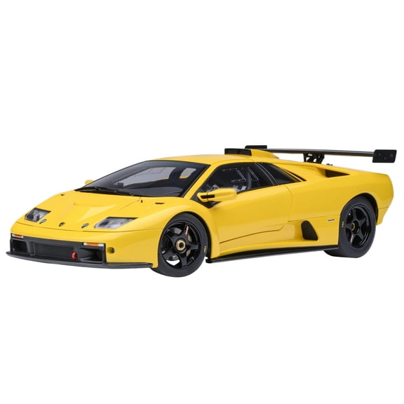 Lamborghini Diablo GTR Superfly Yellow 1/18 Diecast Model Car by Autoart