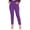 Purple 1, variant on Work Office Pants for Women Lounge High Waist Dress Trousers Stretch Pull on Business Casual Slacks