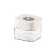 thumbnail image 2 of Tarro de cristal hermético para almacenar alimentos, a prueba de polvo, con tapa, apilable, para té Blanco 500ml, 2 of 9