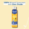 thumbnail image 2 of Protector solar en spray para bebés Mustela SPF 50 de amplio espectro, 2 of 8