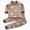 brown, variant on Boys Cotton Pajamas Set Kids Soft Long Sleeve Top and Pants Sleepwear Comfy Pjs Set 6-12 Months 12-24 Months 2t 3t 4t 5t 6t 7t 8t 9t Children(Brown,7-8 Years)