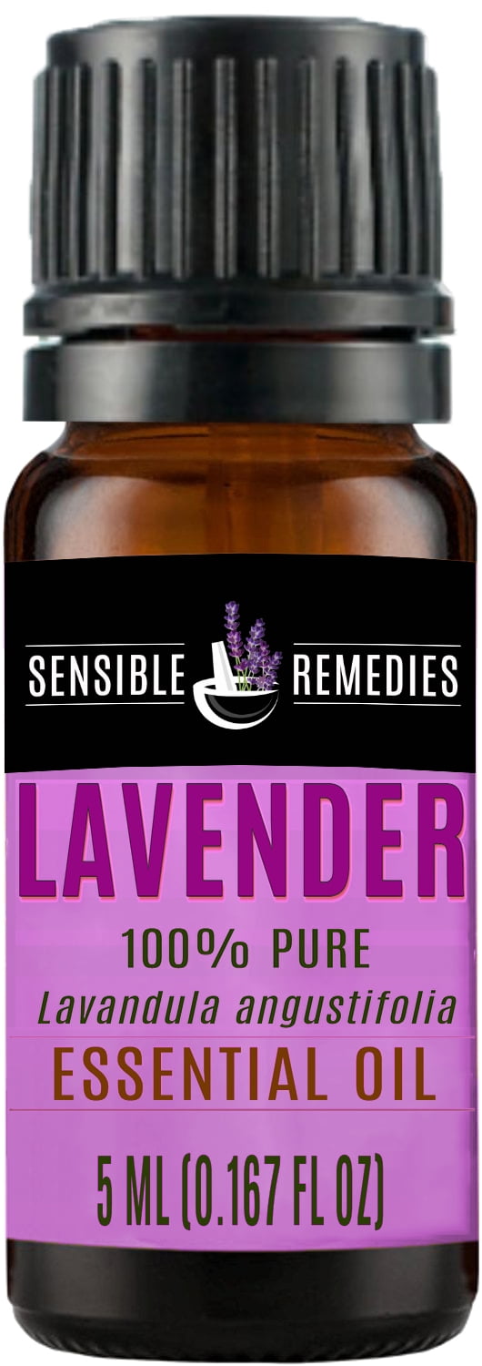Sensible Remedies Lavender 100% Therapeutic Grade Essential Oil, 5 mL (0.167 fl oz)