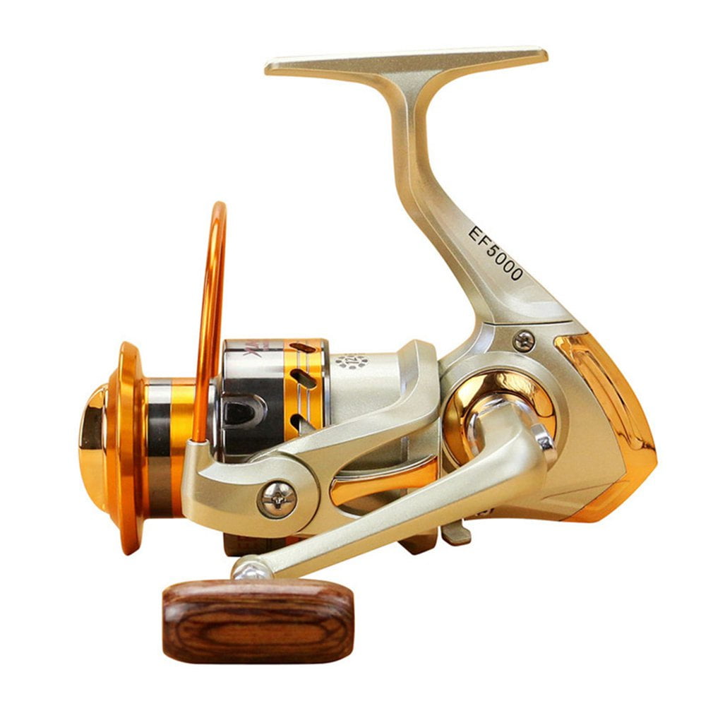 Clearance Sale! Fishing Reel Spinning Reels Upgraded Alloy Body Golden