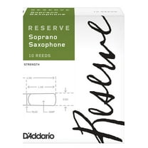 D'Addario Reserve Soprano Saxophone Reeds, Strength 4.5, 10-Pack