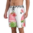 thumbnail image 2 of Fuzoiu Hello Summer Gnome Print Men's Beach Shorts,Men's Swim Trunks,Quick Dry Board Shorts with Pockets,Men's Bathing Suits for Surfing, Running, and Casual Wear-Medium, 2 of 6