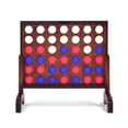 thumbnail image 2 of GoSports Giant 4 in a Row 2 ft Wide Wooden Outdoor Backyard Lawn Game with Case, 2 of 6