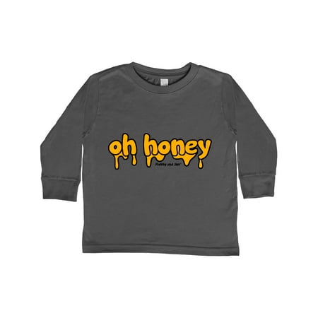 

Inktastic Oh Honey! Gift Toddler Boy or Toddler Girl Long Sleeve T-Shirt