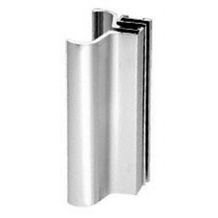 Allure 0.375' Frameless Pivot S0H334CH CRL Brite Chrome Slip-On Handle For 3/16