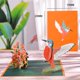 thumbnail image 1 of Tarjeta de cumpleaños de colibrí emergente en 3D con sobre, tarjetas de felicitación de animales, regalo hecho a mano, aniversario del Día de la madre para esposa, mujer, mamá, 1 of 3