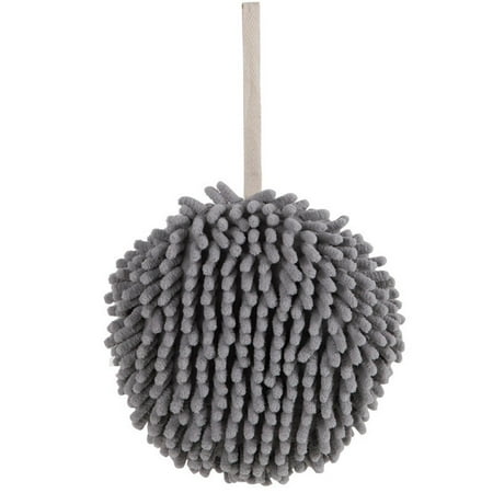 

YEDYLY Chenille Hand Towel Hanging Thickened Super Absorbent Quick-drying Hand Ball