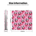 thumbnail image 3 of Bingfone Panda Heart Valentine Print Compact Vanity Makeup Mirror for Men Women Girls for Pocket Purse Wallet Handbag,Portable Small Handheld Beauty Mirror-Square, 3 of 9