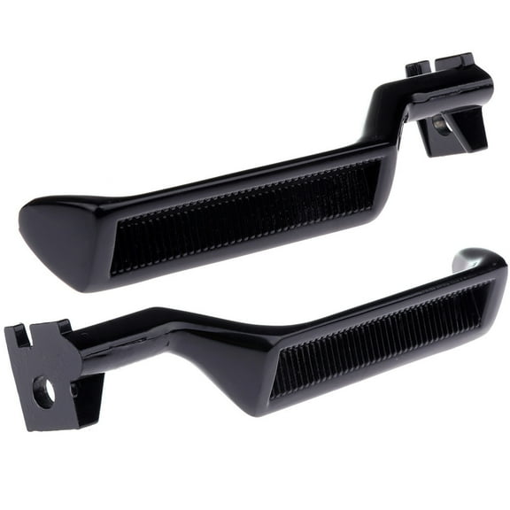 ECCPP Door Handles Interior Inside Inner Front Rear Driver Passenger Side for 1987-1999 for Ford Pickup Black(Pack of 2)