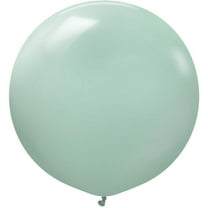 36 inch Kalisan Retro Winter Green Latex Balloons (2 Pack) - Party Supplies Decorations