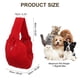 thumbnail image 2 of Transportador de perro en bandolera Uxcell para perros pequeños y gatos de hasta 16.5 lbs, manos libres con bolsillo de bolso, 2 of 6