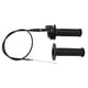 thumbnail image 5 of 7/8 pulgadas Twist Agarre Y 35pulgadas Cable Compatible con 110G250cc Mini Dirt Bike Quad ATV Zulema Puños giratorios del acelerador, 5 of 6