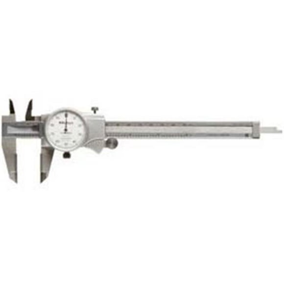 Mitutoyo America 6 in. Dial Caliper with Carbide Jaws