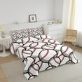thumbnail image 3 of Erosebridal Ball Sports Bedding Comforter Set, Baseball Down Comforter, Sports Theme Decor, 2 Pieces, 3 of 7