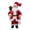 Red, variant on HGYCPP 17" Santa Claus Christmas Figurine Fit for School Christmas Celebration Decor