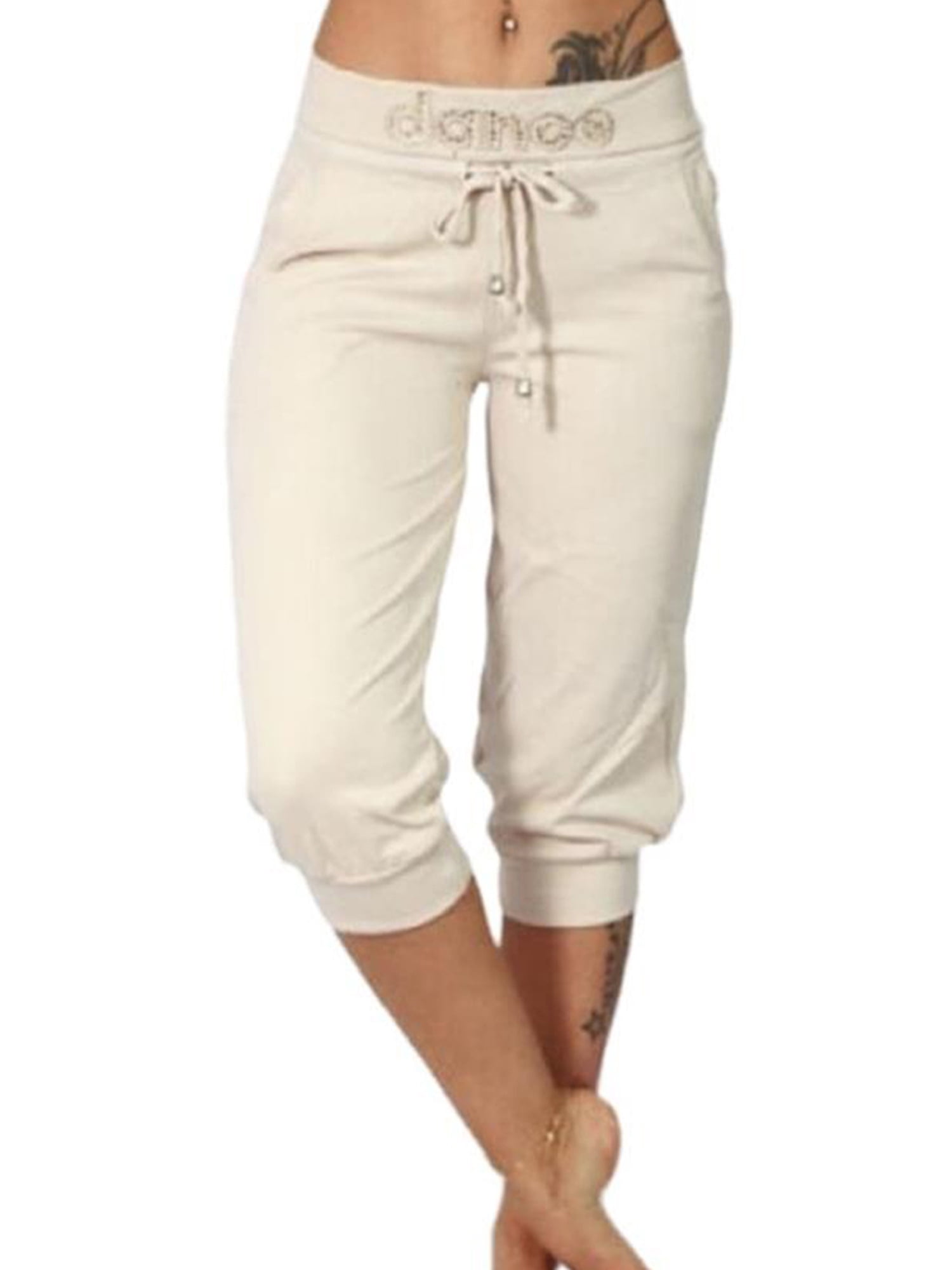 Baloco Womens Drawstring Knee Length 