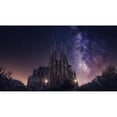 thumbnail image 3 of F. Turienzo, Carlos 14x10 Black Modern Framed Museum Art Print Titled - Sagrada Familia, 3 of 5
