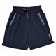 thumbnail image 4 of Pantalones con Cremallera Bolsillos Hombres Cinco Cuartos de Longitud Color Sólido Cordón Cortos Casuales con Bolsillos, Movimiento Ocio Pantalones de Poliéster para Hombres Primavera Verano, 4 of 8