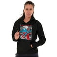 thumbnail image 4 of Urban Skateboard Streetwear Smurf Hoodie Sweatshirt Women Men Brisco Brands S, 4 of 6