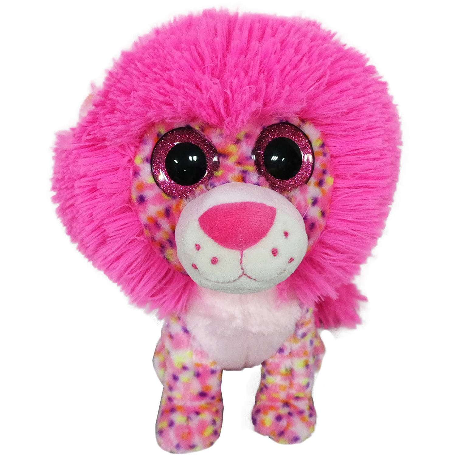 Valentine's Day Medium Colorful Animal Plush Toy - Walmart.com