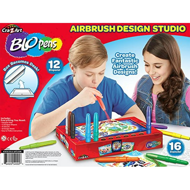 Cra Z Art Blo Pens Airbrush Design Studio Craft Kit (50 Piece)