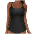 thumbnail image 1 of Women's Lace - Up Swimwear Tops - Underwire, Full Coverage, Push - Up, Tie - Back - Polyester, for Swimming Pool & Beach - Available in Multiple Sizes, 1 of 6