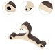 thumbnail image 3 of 2026 10 Pieces Kids Wooden Hangers Hanger for Baby Clothes for Dress Mini Closets, 3 of 4