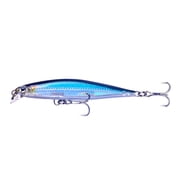 HENGJIA Fishing Lures, Jerkbait for Bass Fishing Minnow Lure Set with Boxes, Fishing Plugs Hard Baits Swimbaits Topwater Lures for Trout Bass Perch Fishing,8pcs
