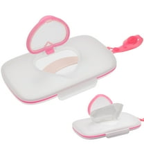 Sipeihong Diaper Wipe Holder Baby Wipes Dispenser Stroller Wet Wipes Box Pink