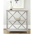 thumbnail image 2 of Safavieh Liam Elm Wood Open Bookcase in Oak, 2 of 6