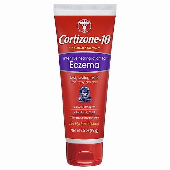Cortizone 10 Intensive Healing Eczema Lotion 3.5 oz.(pack of 2)