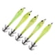 thumbnail image 1 of 5 Piezas Señuelos Noctilucentes Macarena Señuelo de pesca Amarillo, 1 of 5