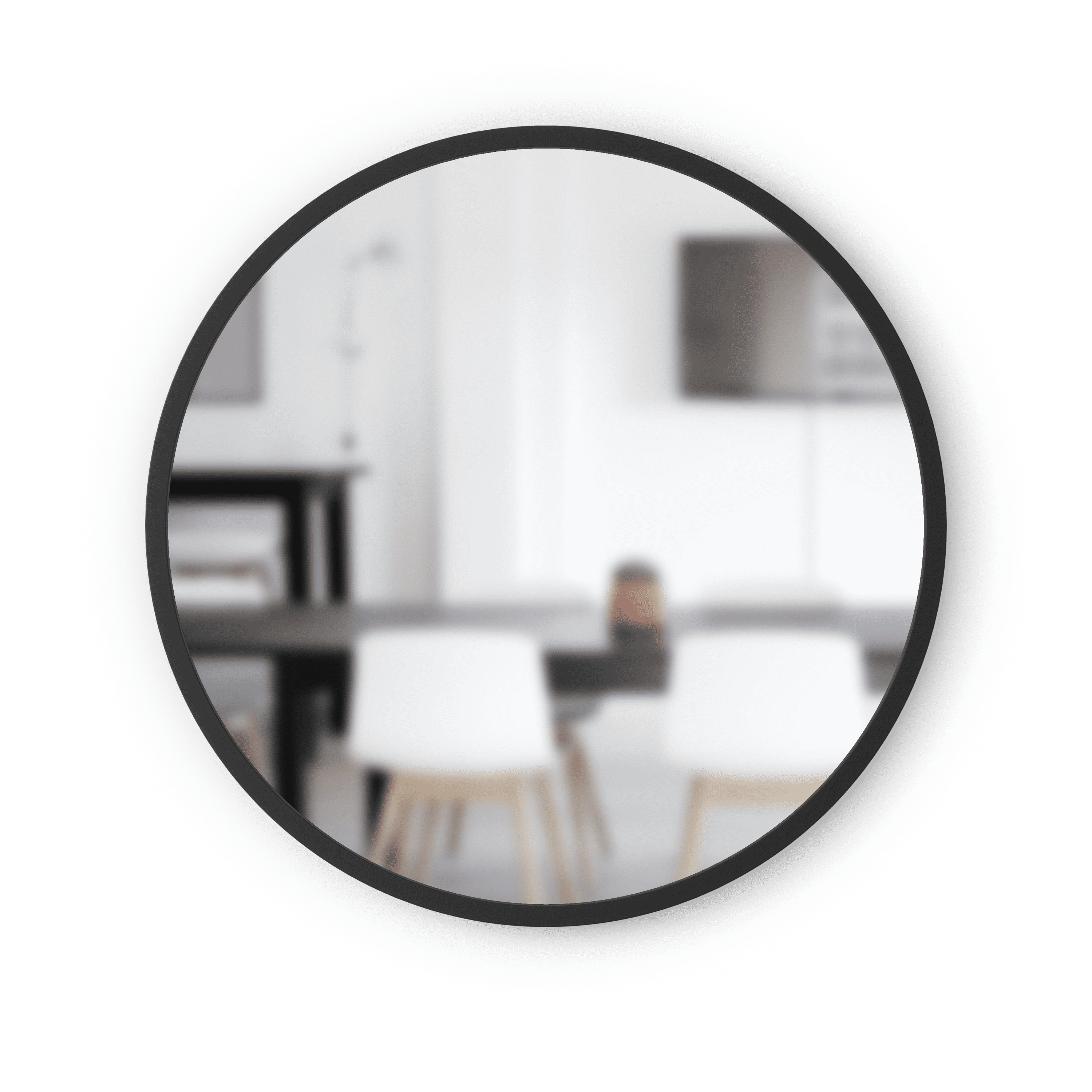 Umbra Hub Decorative Round Wall Mirror