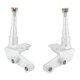 thumbnail image 2 of 1 Pair 14mm Steering Strut Knuckle Spindle Steel Alloy High Strength Steering Knuckle for 150CC to 250CC Go Kart Quad Bike ATV UTV, 2 of 5