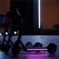 thumbnail image 4 of Soidarity Tira de luces LED para patinete eléctrico, tiras de luces impermeables, luces coloridas de marquesina con chasis de patinete profesional para Patinetes eléctricos Soidarity OD013546-00, 4 of 6