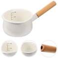 thumbnail image 4 of MasteelfCA Non-stick Milk Pot Enamel Milk Pot Multi-function Saucepan Food Cooking Pot Kitchen Saucepan, 4 of 8