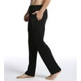 thumbnail image 2 of 2 packs Men's Rayon Super Soft Long Classic Lounge Pajama Sleep Pants w. Pockets & Drawstring, 2 of 4
