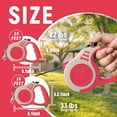 thumbnail image 2 of Retractable Dog Leash Automatic Telescopic Tractor Dog Tape, Pet Tape 10/16 FT Durable and Convenient, with Non-Slip Handle, Suitable for Small and Medium-Sized Dogs, 2 of 6