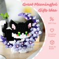 thumbnail image 2 of Juego de Bloques de Construccion TENYEAH YC022 Micro Ladrillos Gatos con Flor y Luna 2 en 1, 2 of 5