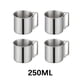 thumbnail image 1 of Nature Hike Tourism Cup Tableware 304 Stainless Steel Camping Drinking Water Mug, 1 of 5