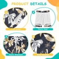 thumbnail image 3 of joogoo Black Gold Bows Boys Swim Trunks Beach Swimsuit Shorts Boxer 12-13Y, 3 of 8