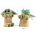 thumbnail image 4 of Disney Star Wars-Colgante de árbol de Navidad para niños, decoración de pastel, 3D, Baby Yoda, muñeco de dibujos animados, suministros para fiesta de cumpleaños y Baby Shower, 4 of 4