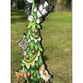 thumbnail image 3 of Tall Kitty Cat Christmas Tree Outdoor Decoration, 3 of 8
